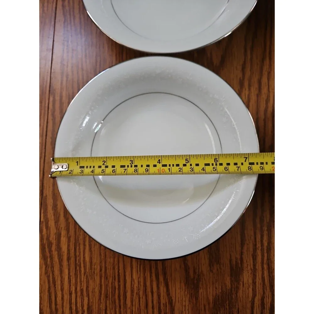 Noritake BUCKINGHAM Set of 4~7-1/2in. Cereal Soup Bowls #6438 Japan